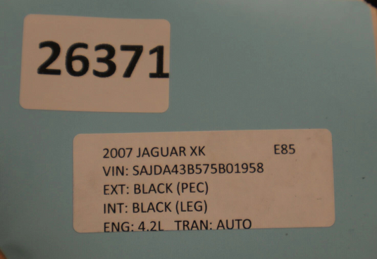 07 Jaguar XK XKR Front Right Passenger Side Interior Door Trim Panel Oem