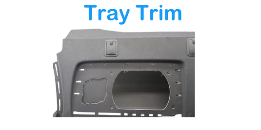 12-17 Audi A6 Trunk Deck Shelf Package Tray Trim Cover Panel 4G5863411 Oem