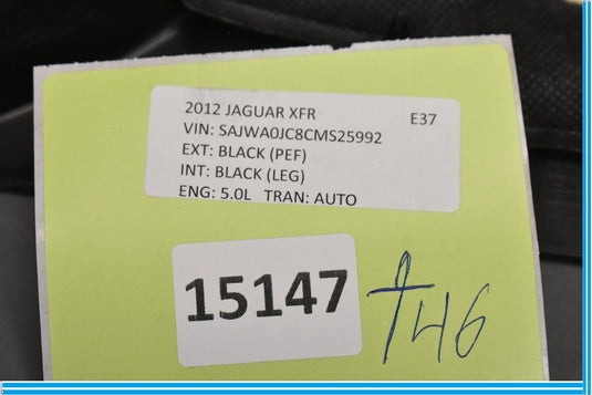 09-15 Jaguar XF XFR Left Driver Side Lower B Pillar Trim Panel LEG Oem