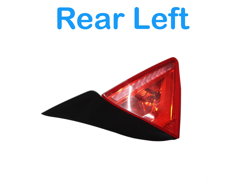 Load image into Gallery viewer, 12-15 Audi A7 Quattro S7 Rear Left Driver Side Inner Taillight Light Lamp Oem

