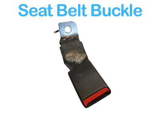 12-18 BMW 320i 328i F30 Rear Left Driver Side Seat Belt Buckle Latch Black Oem