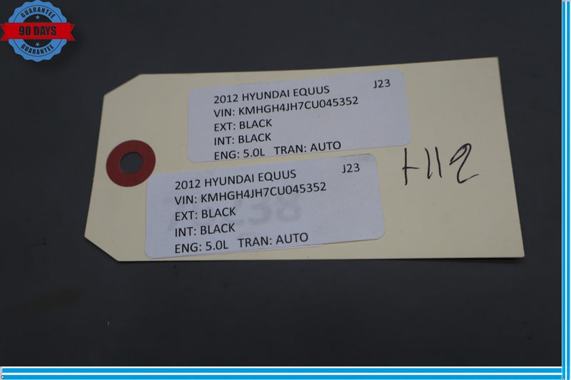 Load image into Gallery viewer, 11-12 Hyundai Equus Front Left Side Seat Switch Outer Finish Panel Trim Oem

