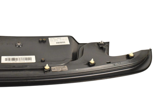 09-15 BMW 750i 740Li 750Li Trunk Lid License Plate Trim Cover Panel Black Oem