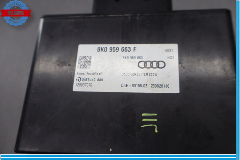 Load image into Gallery viewer, 12-18 Audi A7 Quattro S7 RS7 Voltage Stabilizer Control Module Unit ECU Oem
