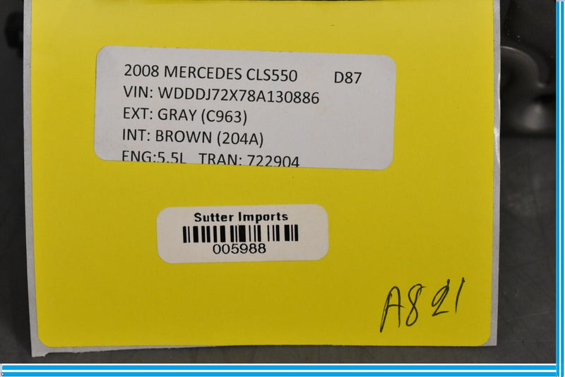 Load image into Gallery viewer, 06-11 Mercedes CLS550 W219 Front Right Passenger Side Exterior Door Lock Oem
