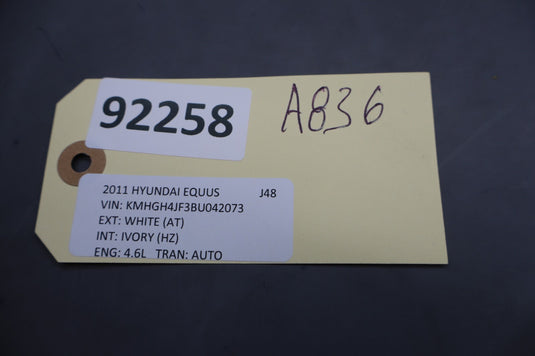 11-13 Hyundai Equus Power Supply Distribution Control Module Unit ECU Oem
