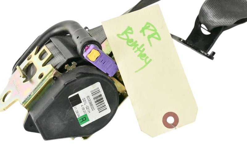 Load image into Gallery viewer, 03-10 Bentley Continental GT Rear Right Passenger Side Seat Belt oem
