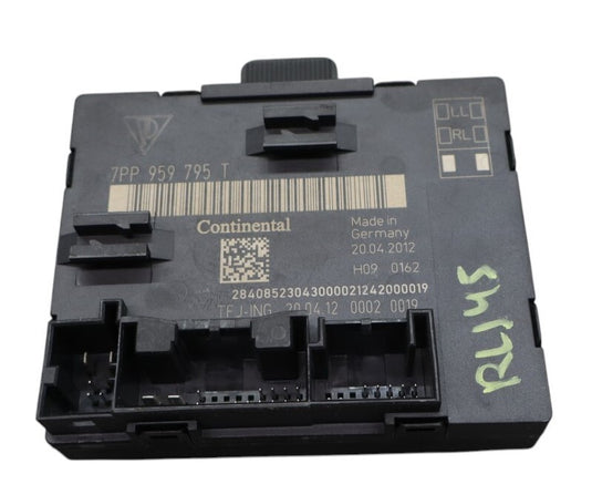 11-17 Porsche Cayenne 958 S Rear Left Driver Side Door Control Module Unit Oem