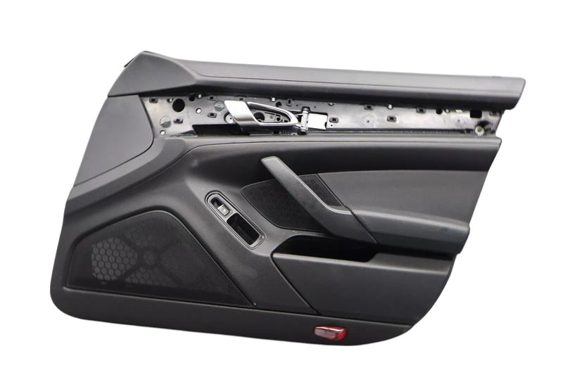 Load image into Gallery viewer, 10-16 Porsche Panamera 970 Front Right Side Interior Door Panel Cover black Oem
