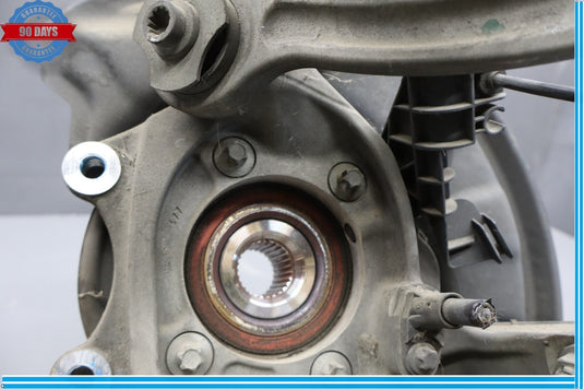 10-13 Mercedes W212 E350 Rear Left CV Shaft Spindle Knuckle Hub Assembly Oem