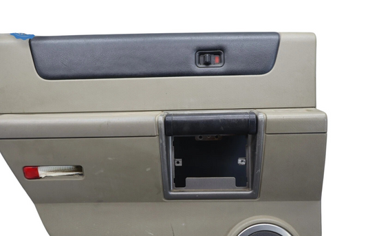 03-04 Hummer H2 Rear Left Driver Side Interior Door Panel Cover 10358810 Oem