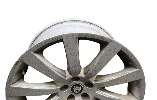 07-09 Jaguar XK KKR Rear Alloy Wheel Rim 9.5"X19CHX31 Silver 6w83-1007-08 OEM