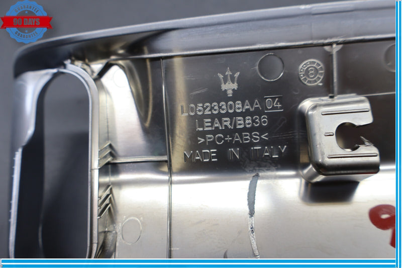 Load image into Gallery viewer, 17-24 Maserati Ghibli M157 Front Left Seat Headrest Plate Cover Panel Oem
