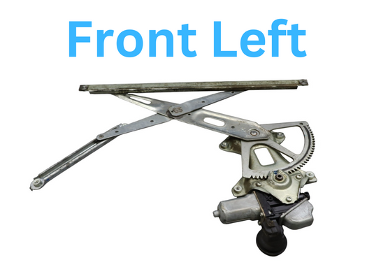 07-17 Lexus LS460 Front Left Driver Side Door Window Regulator W/ Motor Oem