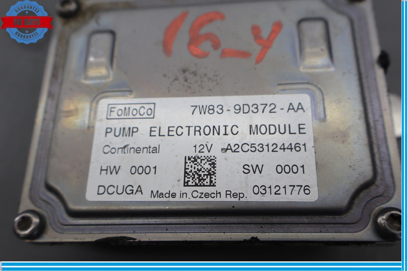 Load image into Gallery viewer, 07-24 Jaguar XJL F-Type XFR XKR Gas Fuel Pump Control Module 7W839D372AA Oem
