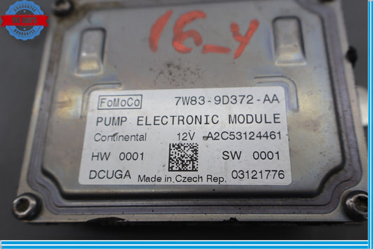 07-24 Jaguar XJL F-Type XFR XKR Gas Fuel Pump Control Module 7W839D372AA Oem