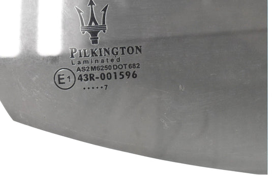 03-13 Maserati Quattroporte Rear Right Passenger Side Door Window Auto Glass OEM