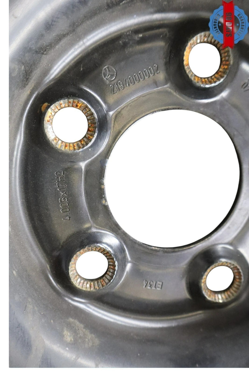 Load image into Gallery viewer, 03-16 Mercedes W212 CLS550 E350 17" Emergency Spare Tire Wheel Donut Rim OEM

