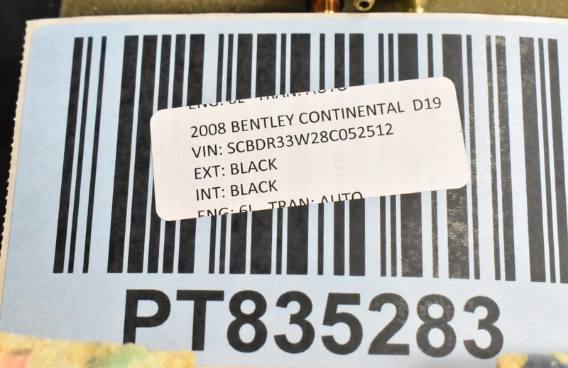 Load image into Gallery viewer, 04-10 Bentley Continental Front Left Driver Seat Upper Pad Cushion 3W8881879 OEM
