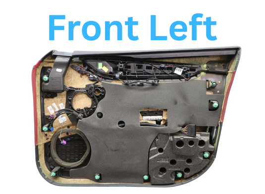 14-18 Maserati Quattroporte Front Left Driver Side Interior Door Panel Oem