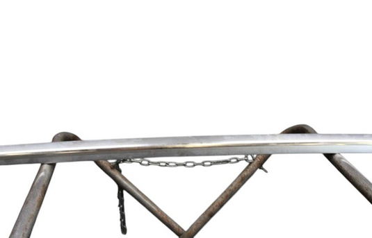 07-15 Audi Q7 4L Right Side Top Upper Chrome Roof Rack Rail Luggage Carrier Oem