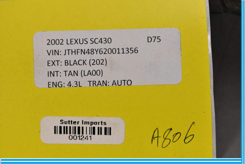 Load image into Gallery viewer, 02-10 Lexus SC430 Steering Column Surround Bezel Cover Trim 45287-51011 Oem
