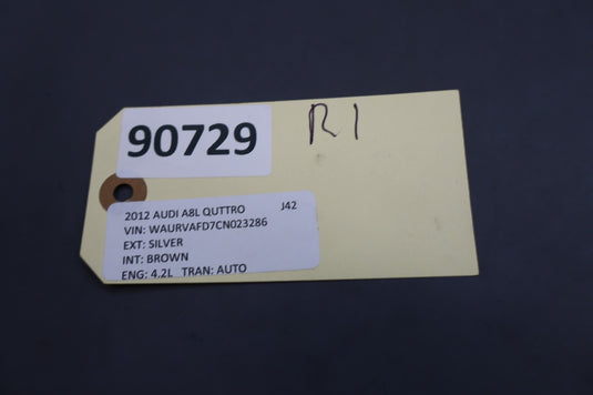 11-18 Audi A8 Quattro S8 Rear Left Driver Side Door Window Sun Shade Motor Oem