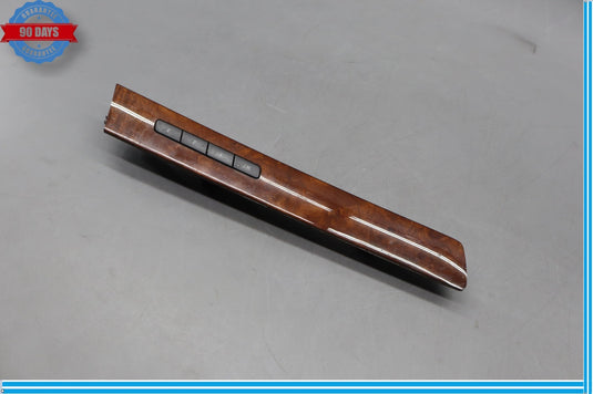11-17 Volkswagen Touareg Front Left Driver Side Door Trim Panel Wood Oem