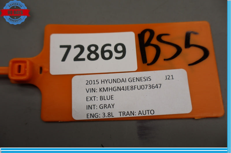 Load image into Gallery viewer, 15-16 Hyundai Genesis Rear Lower Seat Cushion Leather 89132B1000 Oem
