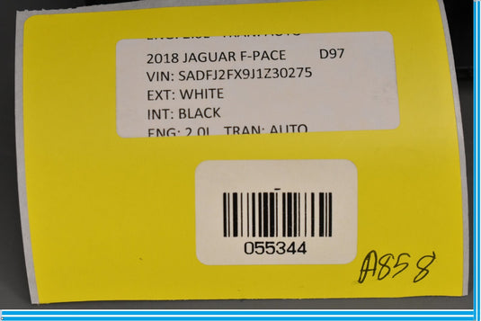 2018 Jaguar E-Pace Rear Left Driver Side Window Lift Lock Switch Trim Panel Oem