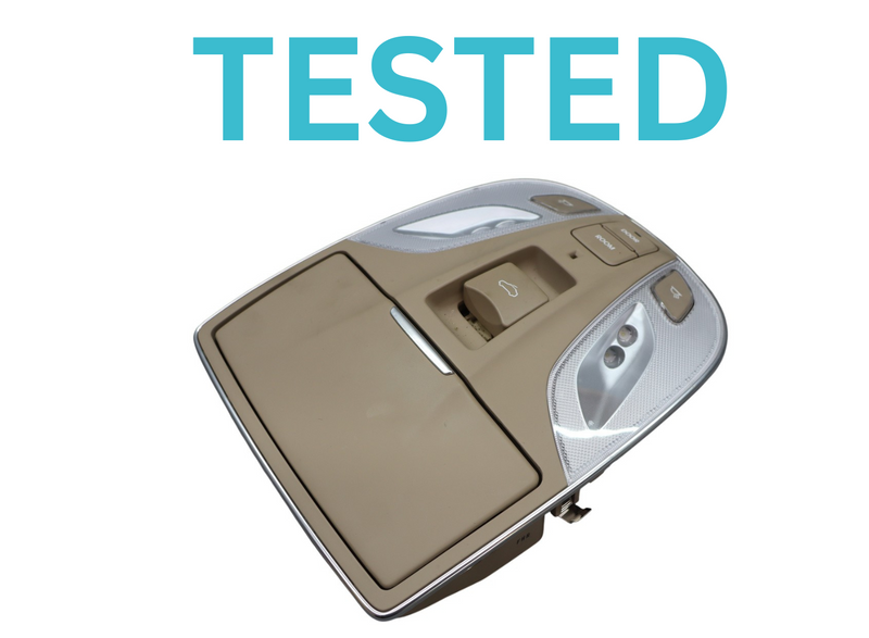 Load image into Gallery viewer, 11-13 Hyundai Equus SIG Overhead Console Gray Dome Light Map Lamp Sunroof Oem
