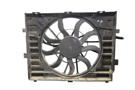 11-17 Volkswagen VW Touareg Radiator Cooling Fan Shroud Assembly Oem
