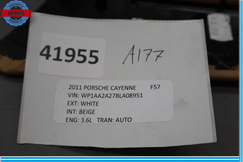 Load image into Gallery viewer, 11-18 Porsche Cayenne 958 Front Right Side Center Console Molding Trim Cover Oem
