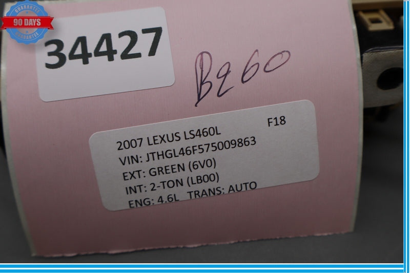 Load image into Gallery viewer, 07-09 Lexus LS460 LS460L Rear Right Side Roof Air vent Grille Oem
