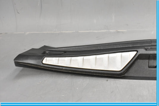 14-20 Maserati Quattroporte Rear Trunk Sill Scuff Plate Black 670013681 Oem