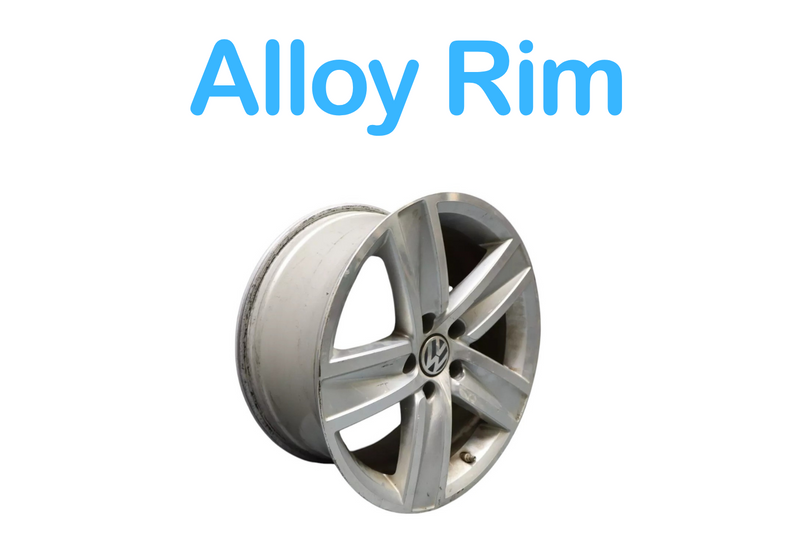 Load image into Gallery viewer, 13-17 Volkswagen CC Spare Tire Alloy Wheel Rim R17 5 Spoke 8J x 17H2 Oem
