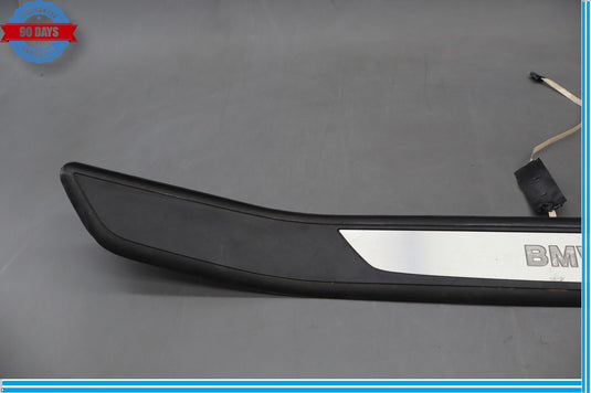 09-15 BMW 740i 750Li xDrive Rear Right Door Sill Scuff Plate Trim Cover Oem
