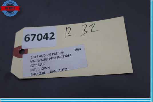 09-18 Audi A6 Quattro Front Right Side Seat Adjustment Control Switch Oem