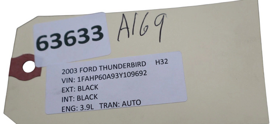 02-05 Ford Thunderbird Left Driver Side Heated Seat Control Unit Module Unit Oem