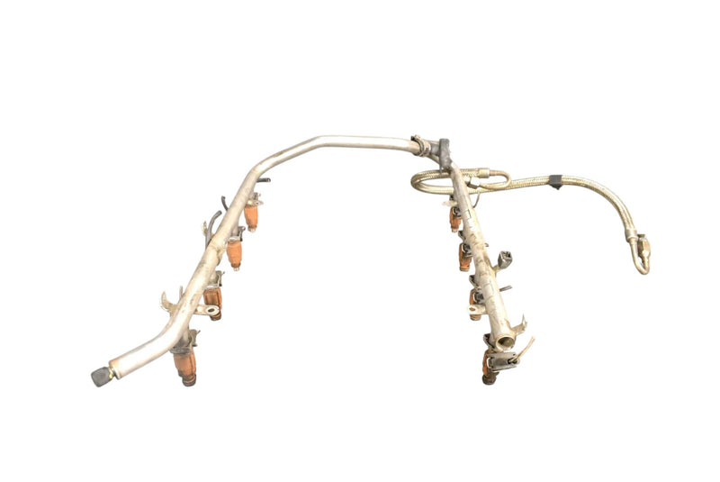 Load image into Gallery viewer, 00-06 Mercedes CL500 CL600 W215 Fuel Injection Rail W/ Injectors A1130700595 Oem

