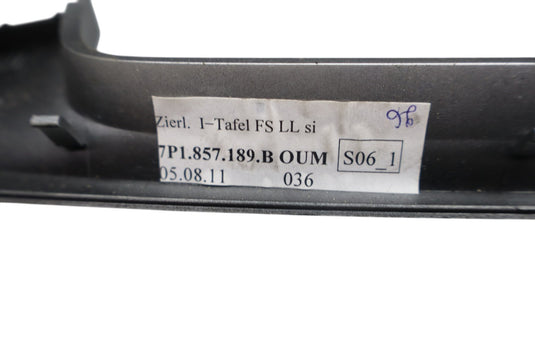 11-17 Volkswagen VW Touareg Instrument Cluster Gauge Speedometer Bezel Trim Oem