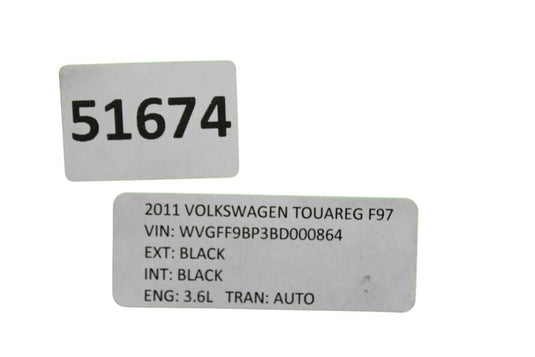 11-17 Volkswagen VW Touareg Transfer Case Box Assembly 0BU341011R OEM