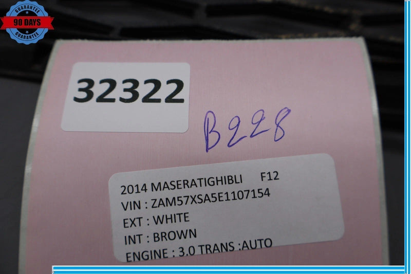 Load image into Gallery viewer, 14-20 Maserati Ghibli Front Right Side Bumper Grille Bezel Molding Cover Oem
