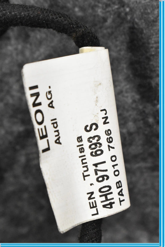 11-17 Audi A8  A8 Quattro Rear Left Side Interior Door Trim Panel Black OEM