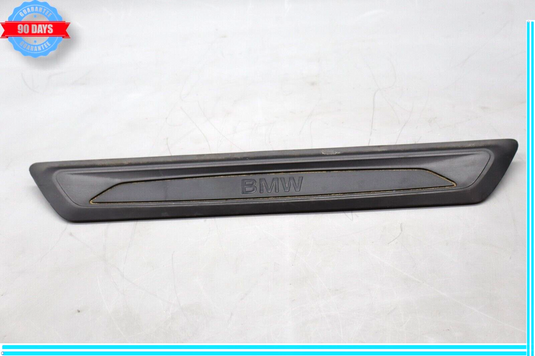 12-18 BMW 320i 328i F30 Front Left Driver Door Sill Scuff Plate Trim Panel Oem