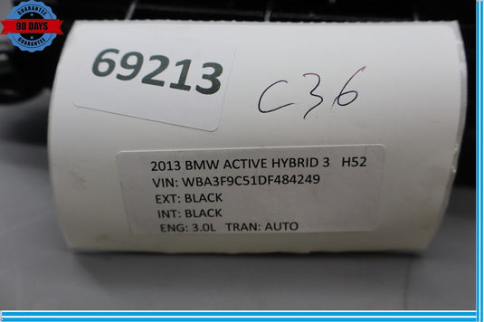 12-21 BMW 328i Active Hybrid 3 Left/Right Auxiliary Cooling Radiator Oem