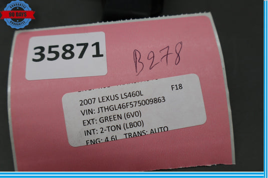 07-09 Lexus LS460 LS460L Smog Emission Control Sensor Unit Denso Oem