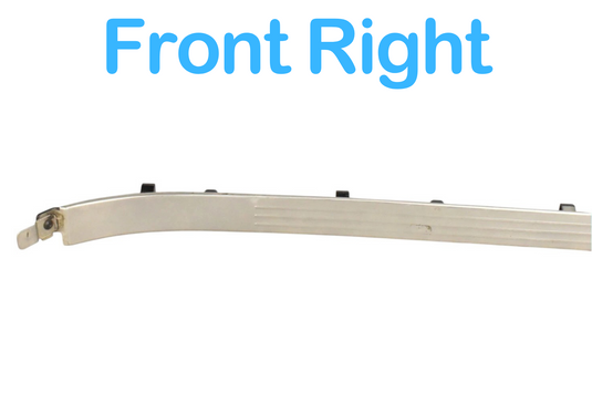 03-12 Bentley Continental GTC GT Right Passenger Side Door Step Sill Trim OEM