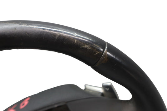 15-20 Hyundai Genesis Front Left Driver Side Steering Wheel Black W/ Paddle Oem