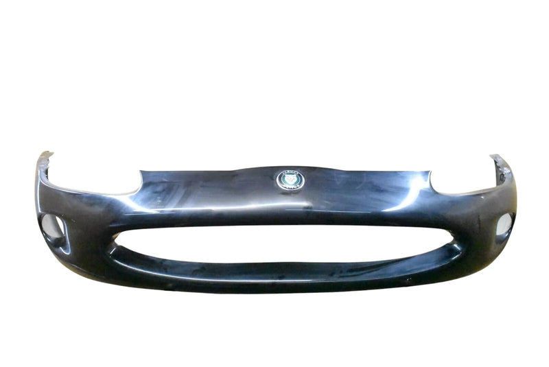 Load image into Gallery viewer, 97-00 Jaguar X100 XK8 XKR Front Bumper Shell Cover Panel Assembly Black OEM
